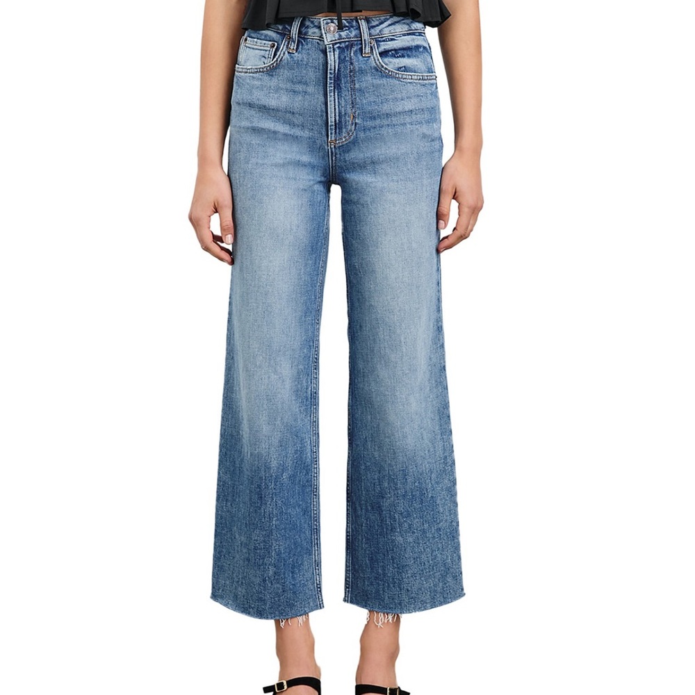 Rails The Getty Crop in Tradewind wash